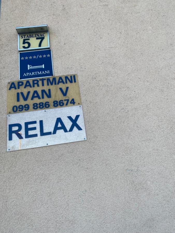 Apartmani Ivan V Relax 보디체 외부 사진